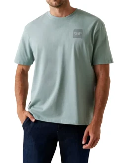 PATCH AT CHEST T-Shirt in cotone