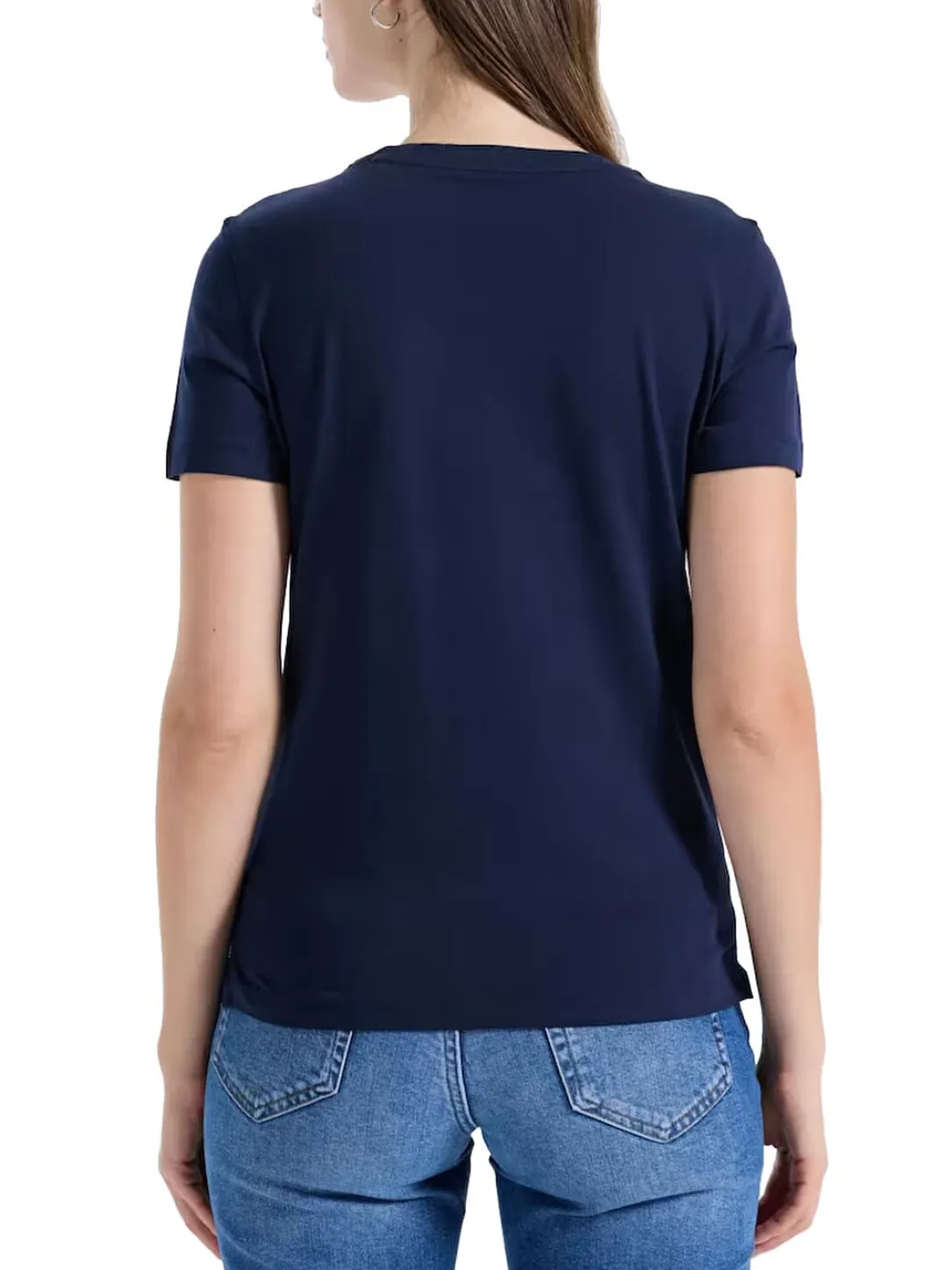 PEARLS LOVE TRIANGLE T-shirt con stampa e applicazioni
