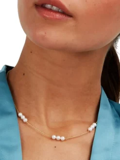 PERLE Collana girocollo con perle