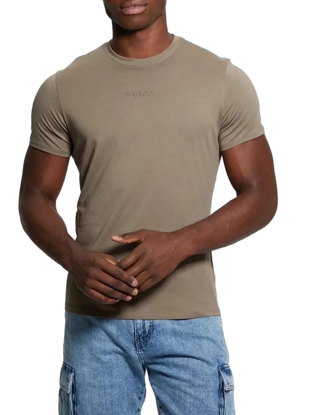PIMA T-shirt in cotone logo ricamato