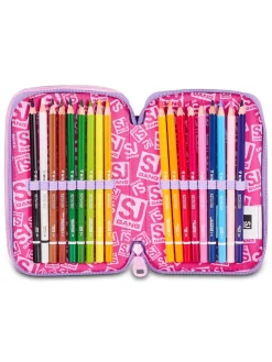 PIXIE UNICORN Astuccio con Kit Scolastico