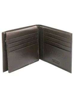 PLAIN Portafoglio in pelle con flap