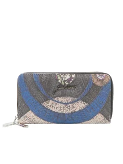 PLANETARIUM Portafoglio grande double zip