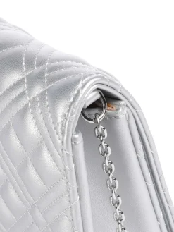 QUILTED Pochette con tracolla catena