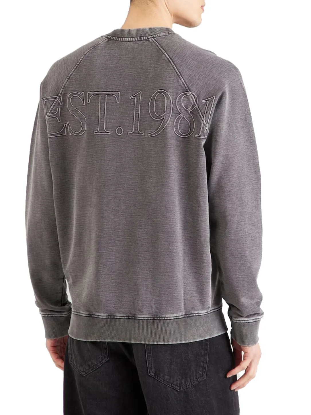 RAGLAN Felpa a girocollo in cotone