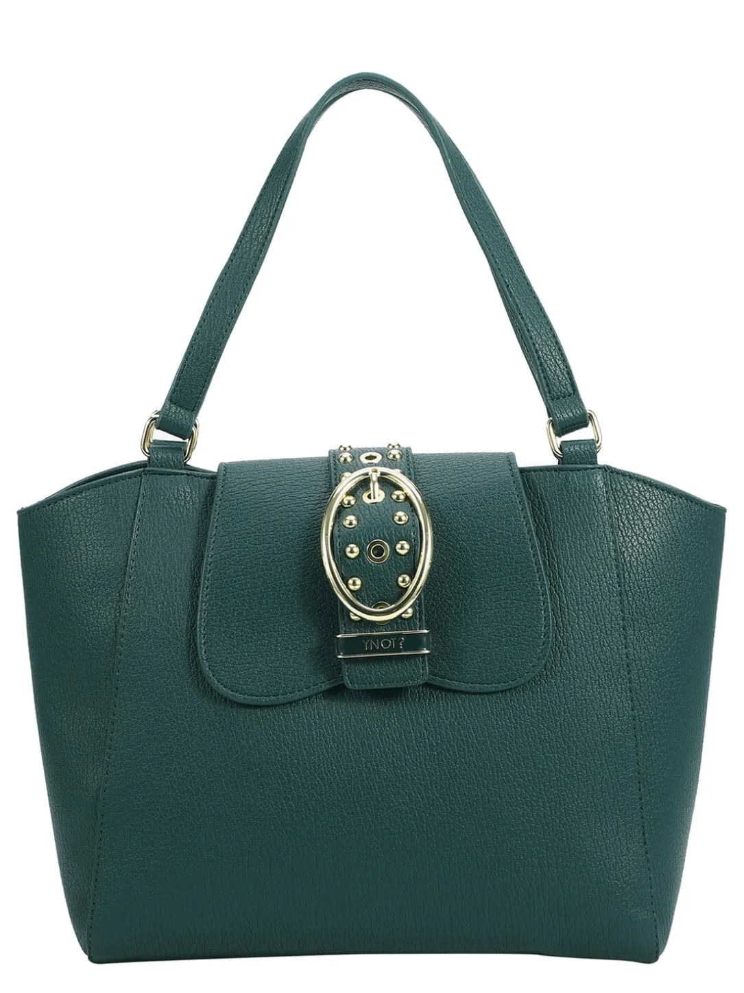ROCKER Borsa shopping fibbia e borchiette