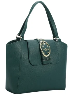 ROCKER Borsa shopping fibbia e borchiette