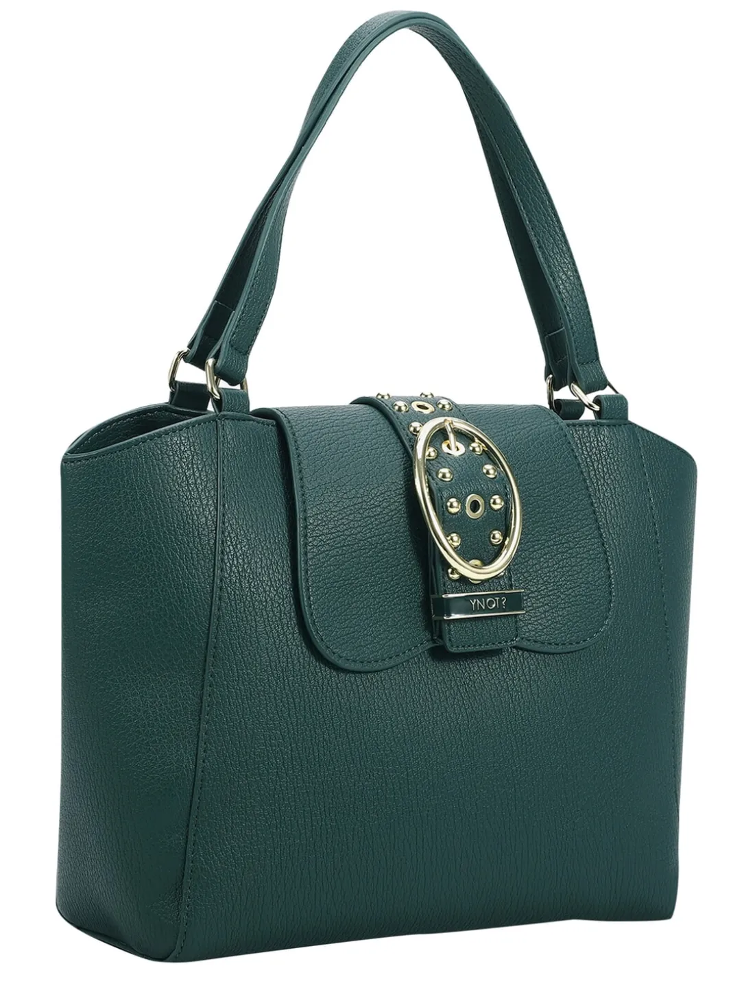 ROCKER Borsa shopping fibbia e borchiette