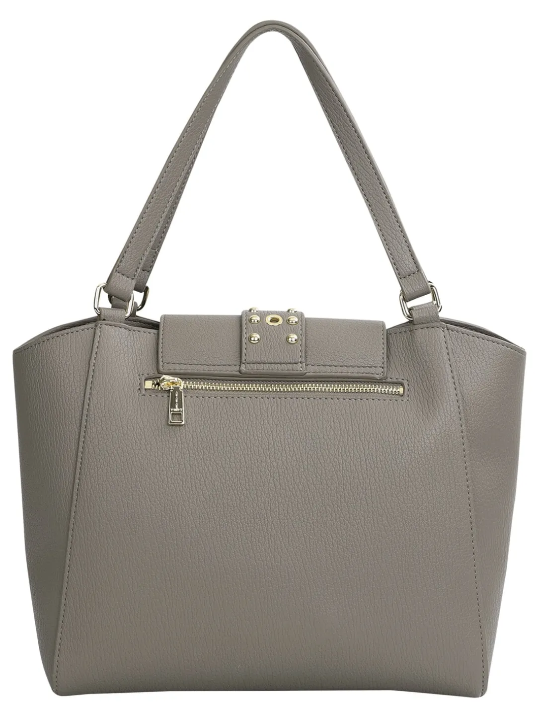 ROCKER Borsa shopping fibbia e borchiette