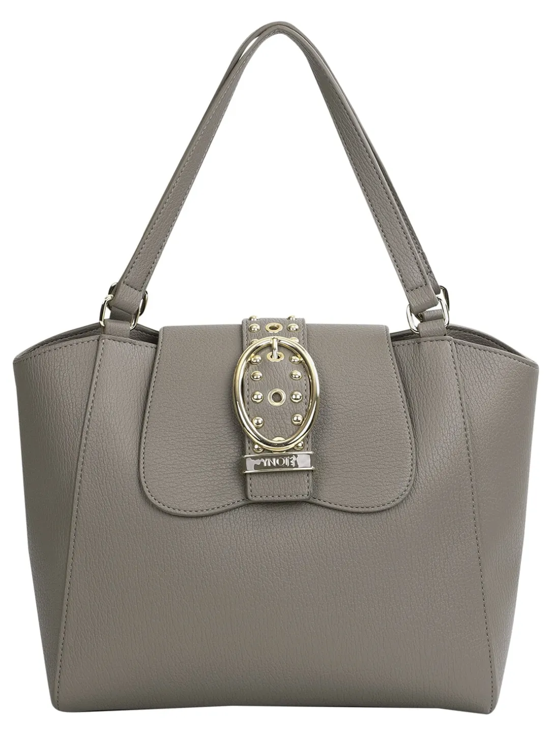 ROCKER Borsa shopping fibbia e borchiette