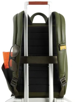RUSSEL Zaino in pelle porta pc 15.6