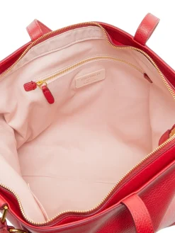 SAGITTA Borsa shopping a spalla, in pelle