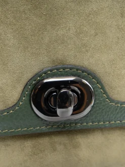 SHAILA Borsa mini a mano con tracolla, in pelle