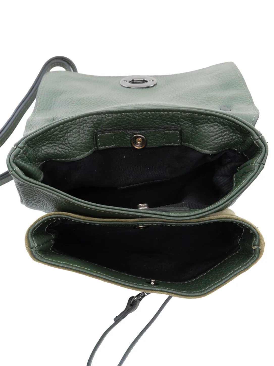 SHAILA Borsa mini a mano con tracolla, in pelle