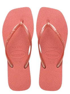 SLIM SQUARE Infradito punta quadrata