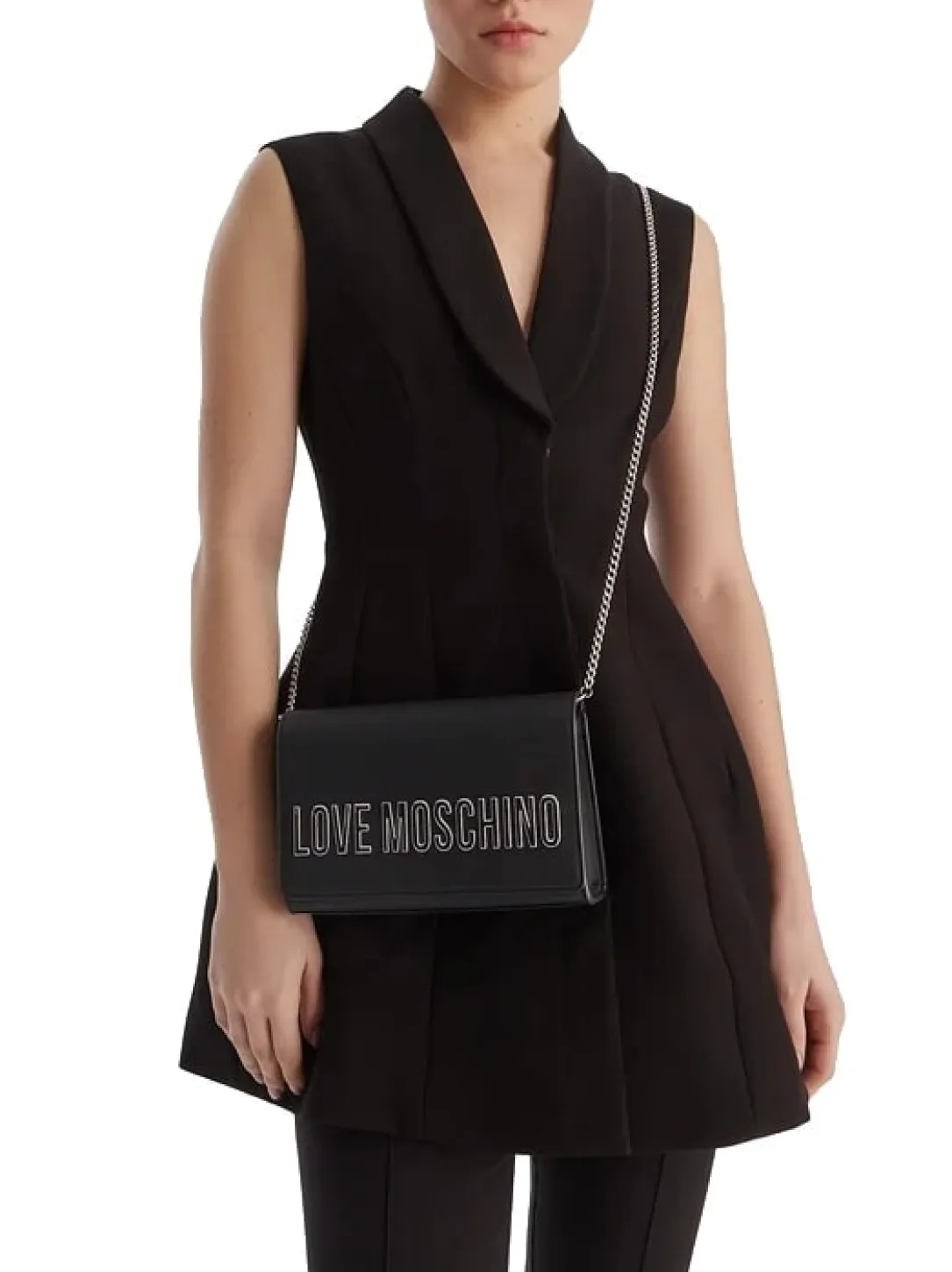 SMART DAILY Pochette con tracolla catena