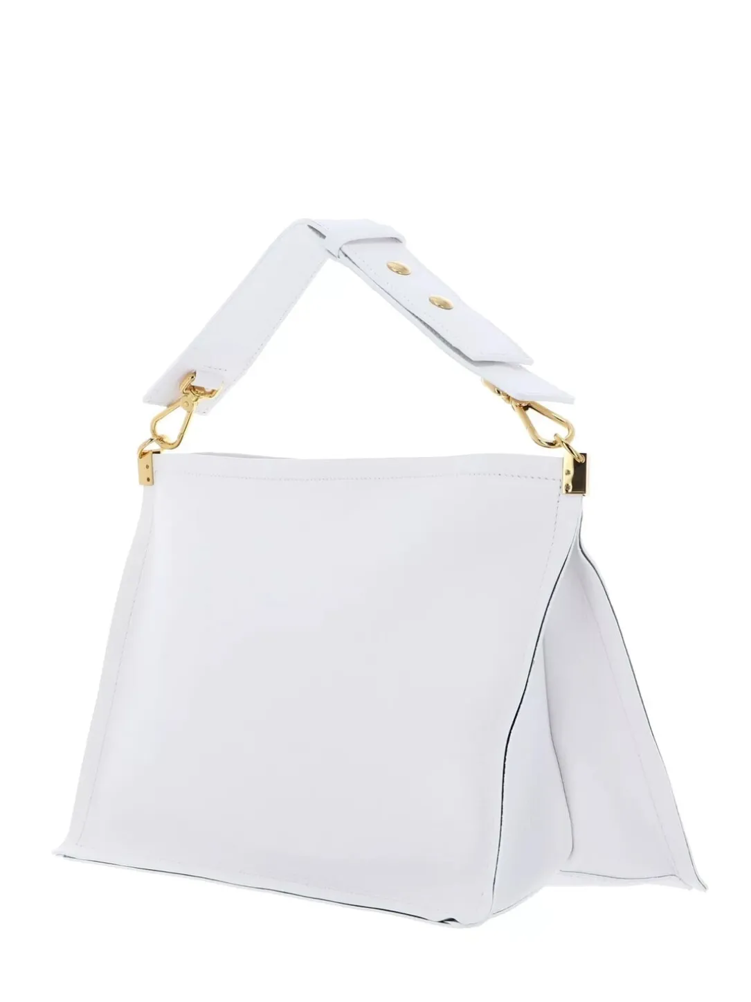 SNIP Borsa a spalla in pelle martellata