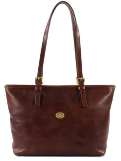 STORY Shopping Bag in pelle