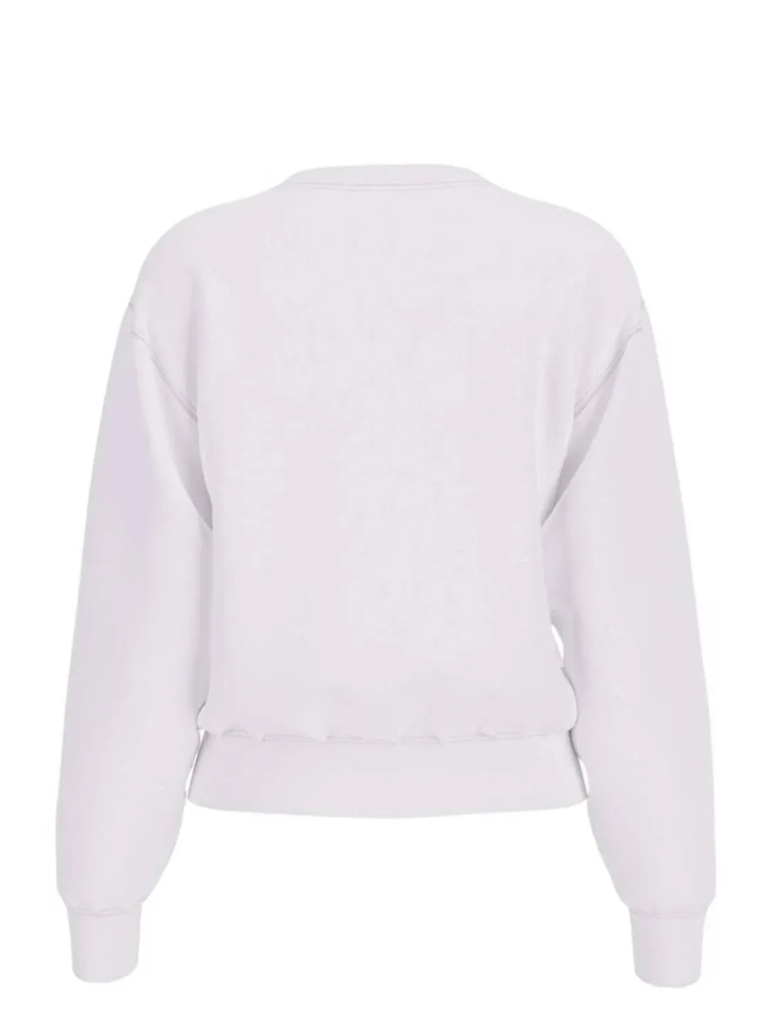 STUDDED LOVE Felpa girocollo con stampa a borchiette