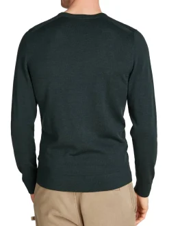SUPERIOR WOOL Maglione lana scollo tondo