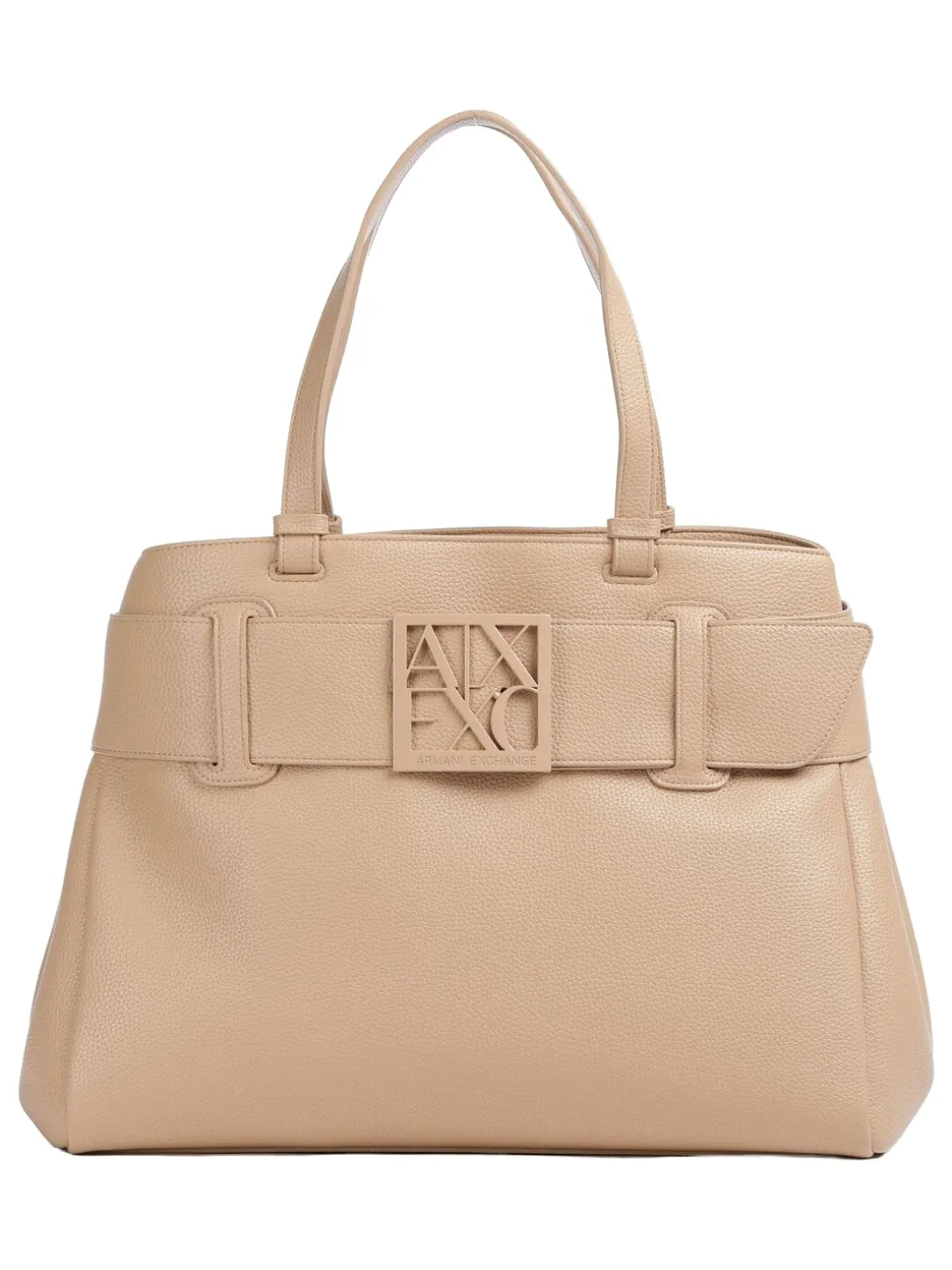 SUSIE SOFT Borsa a spalla con fibbia logata