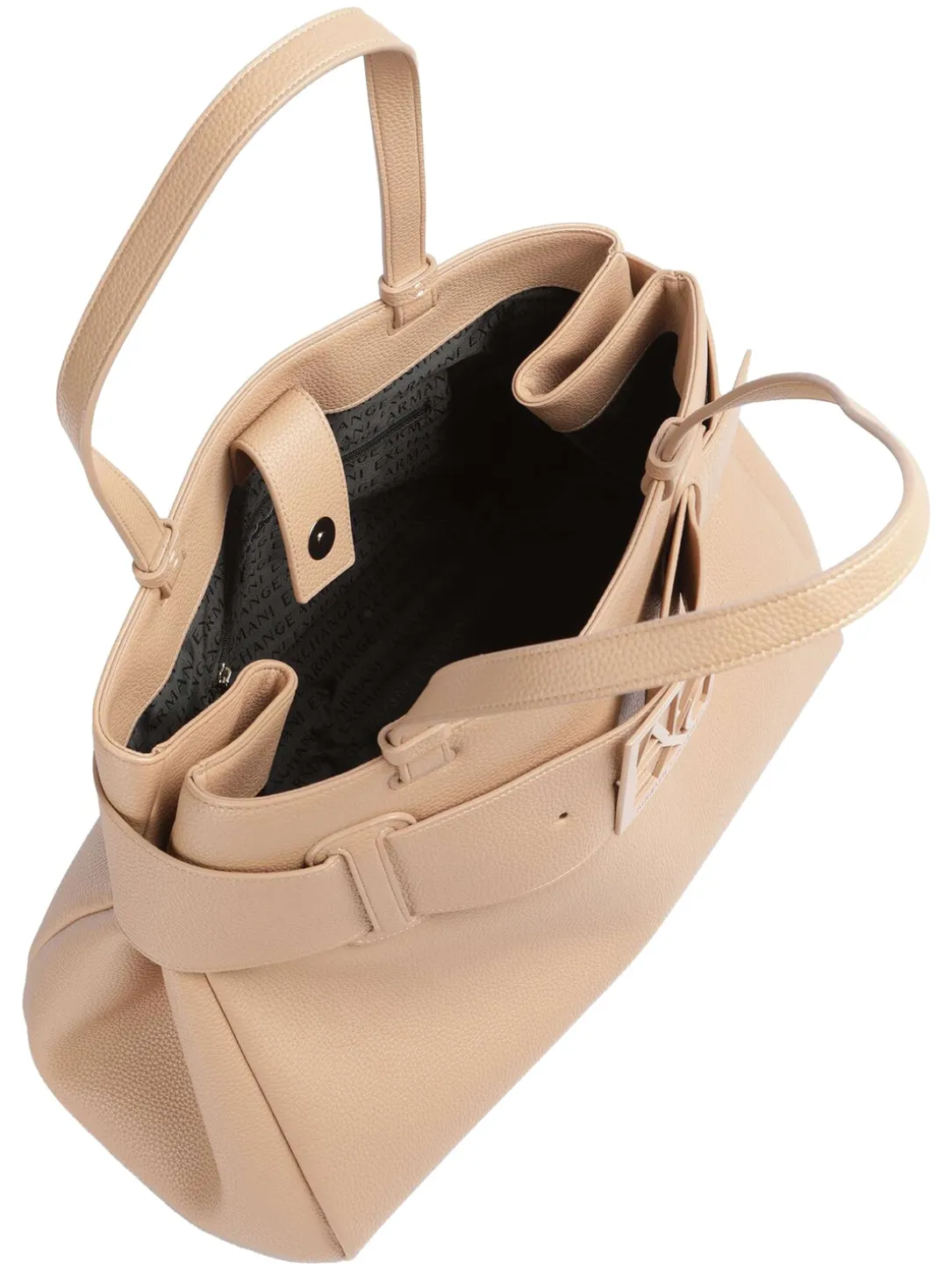 SUSIE SOFT Borsa a spalla con fibbia logata