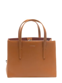 SWAP Borsa tote in pelle martellata