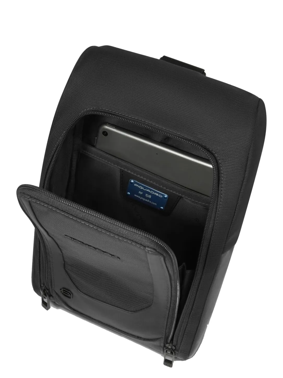 S140 Zaino monospalla porta iPad in tessuto riciclato