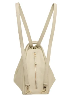 TRIO Zaino sacca in pelle nappa