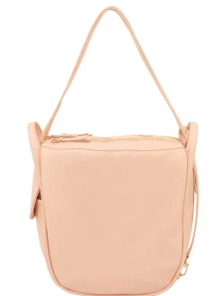 TRIO Zaino sacca in pelle nappa
